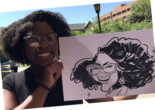 student appreciation susan moreno caricature artist atlanta student appreciation susan moreno caricature artist atlanta